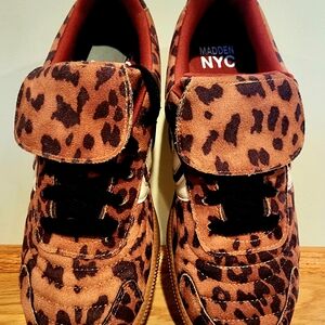Madden NYC Women's Leopard Print Sneakers